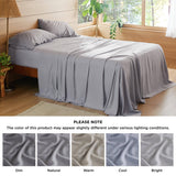 Rayon Derived from Bamboo and Linen Sheet Set