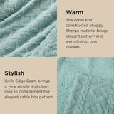 Bedsure Sherpa Throw Blanket For Couch