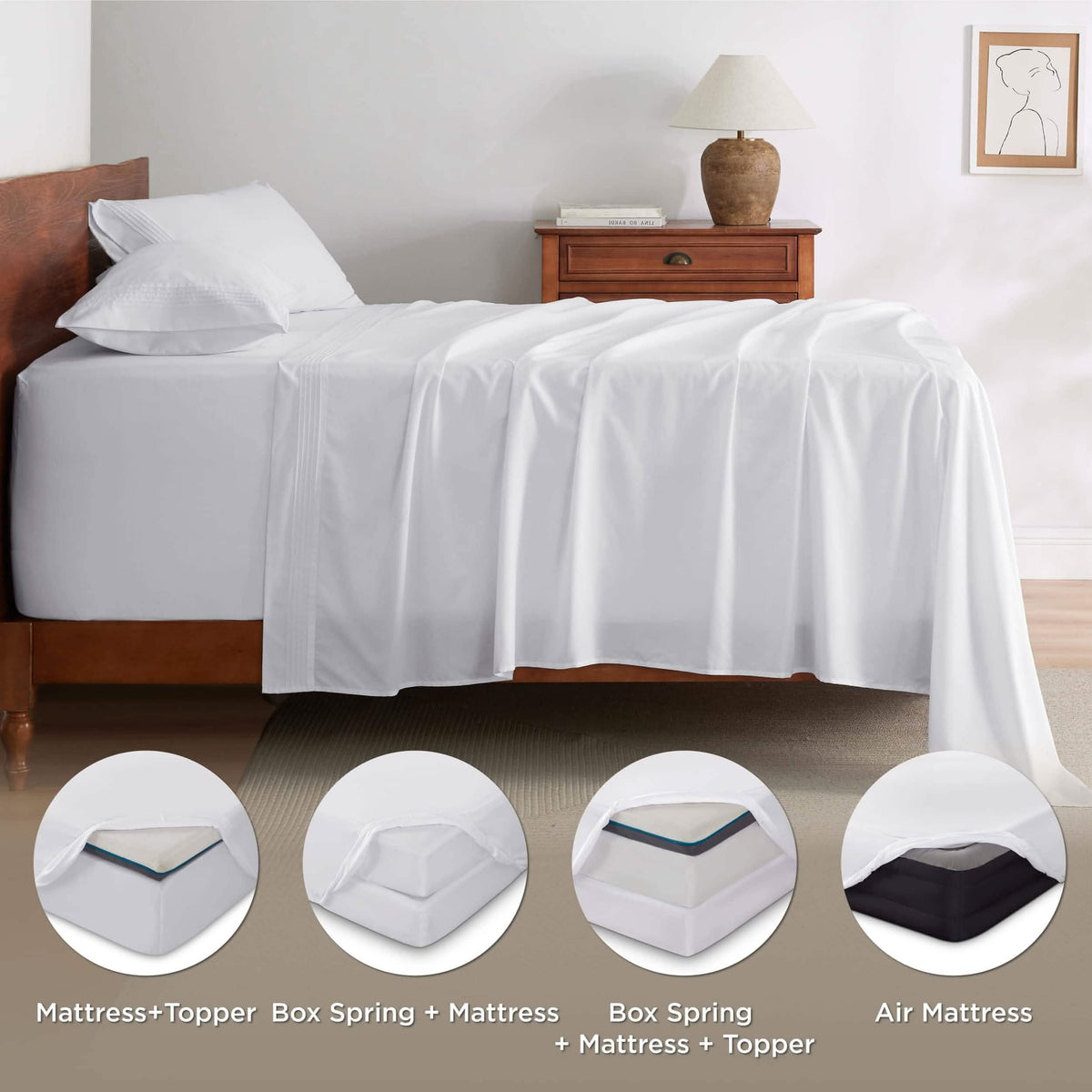 GentleSoft™ Moisture-Wicking Sheet Set