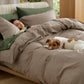 PureWoven™ Washed Cotton Duvet Cover Set