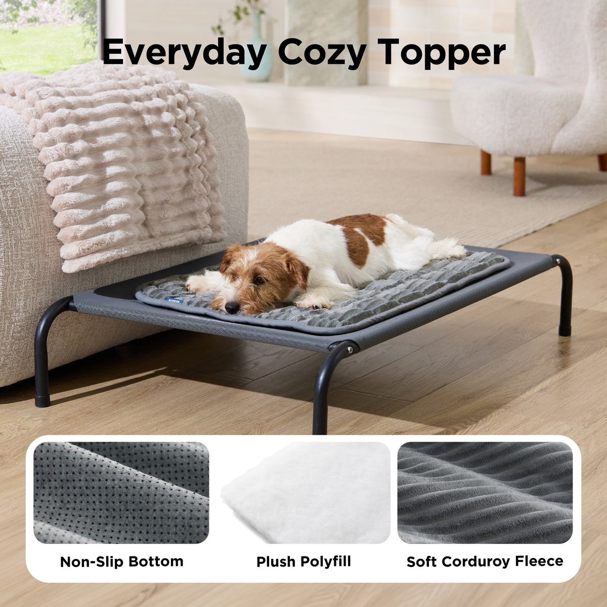 ComfyFleece® Dog Crate Mat