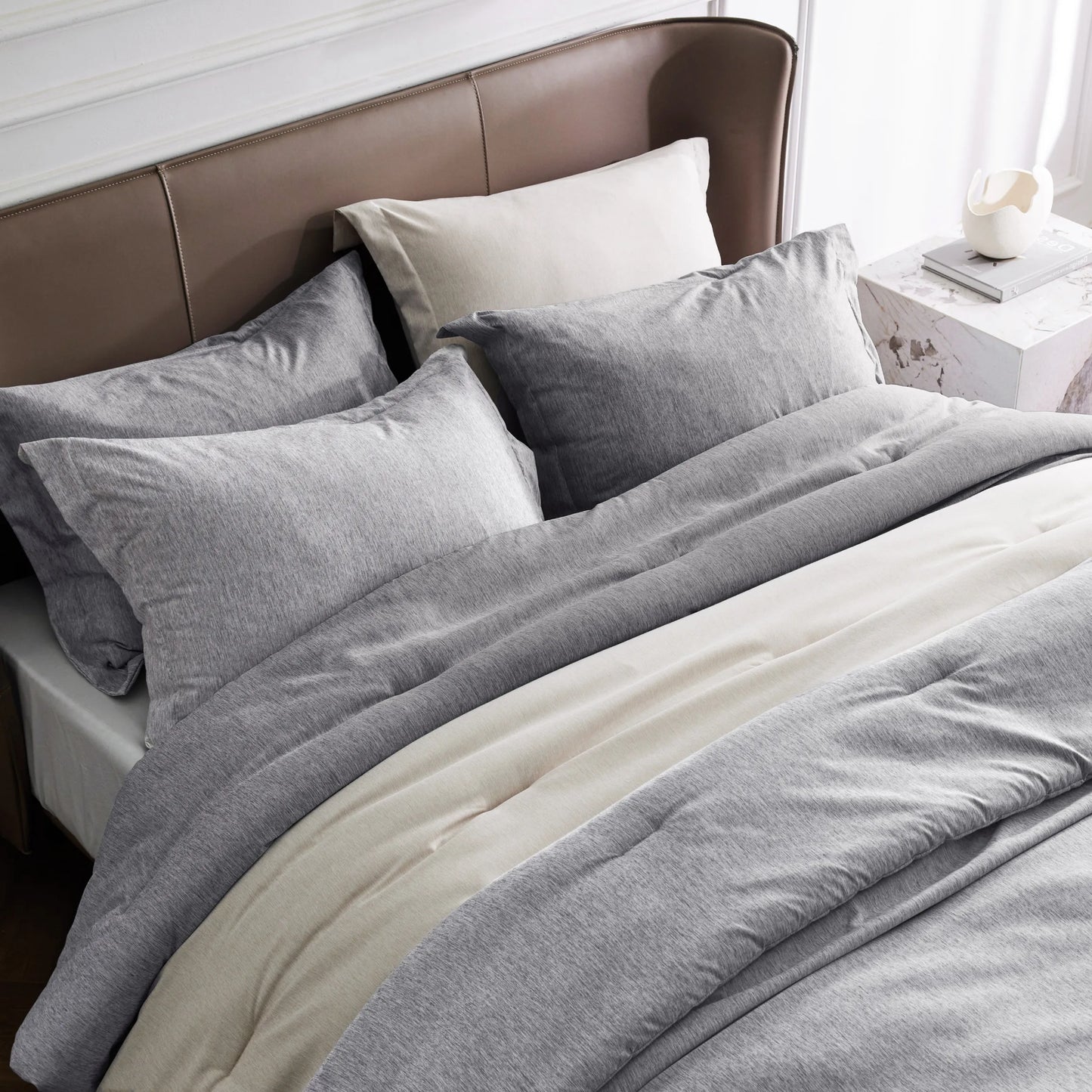 Cationic Dye Comforter Set 100gsm