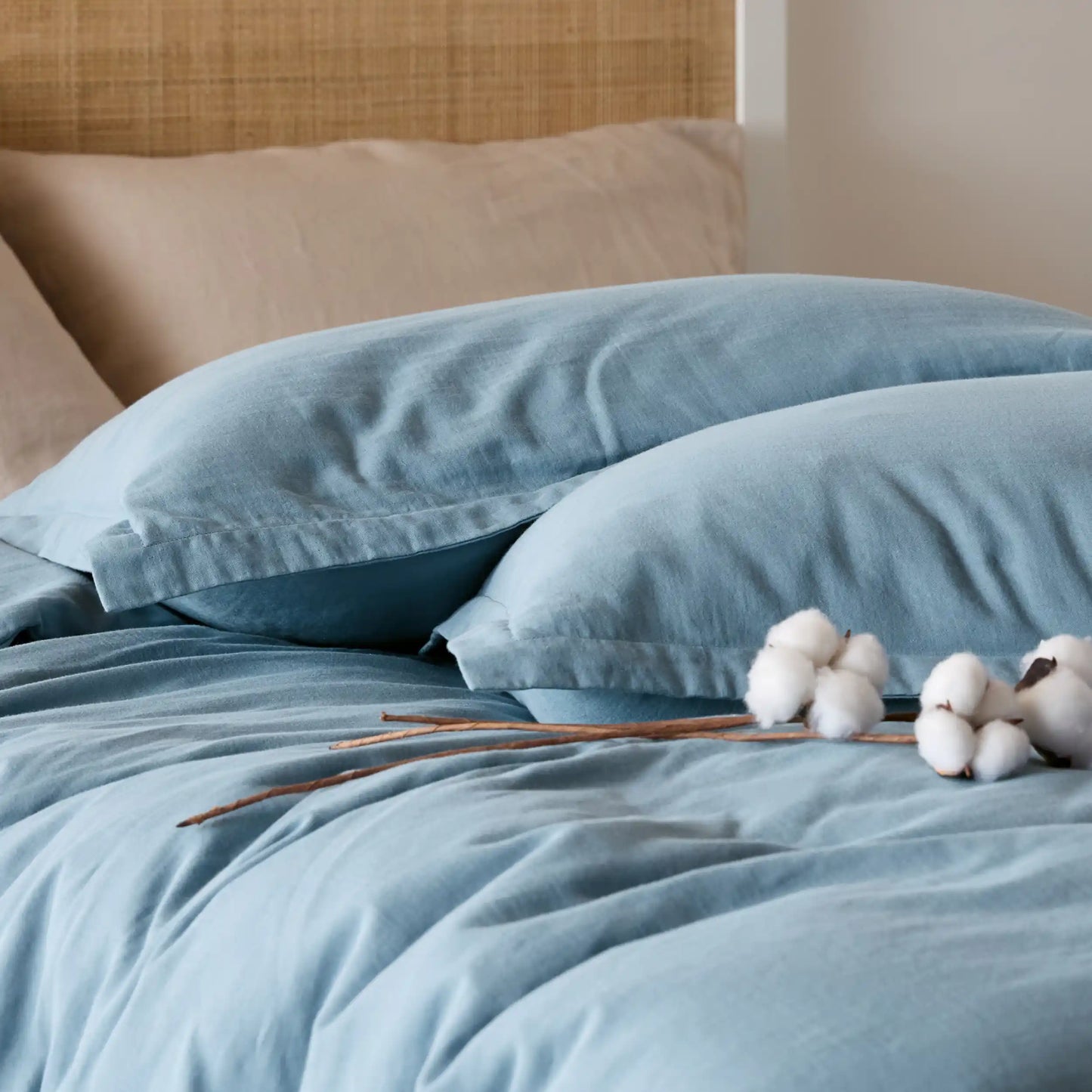 PureWoven™ 100% Muslin Duvet Cover Set