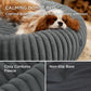 Corduroy Round Pet Bed
