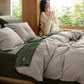 PureWoven™ Washed Cotton Duvet Cover Set