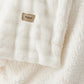 GentleSoft® Bubble Sherpa Fleece Blanket