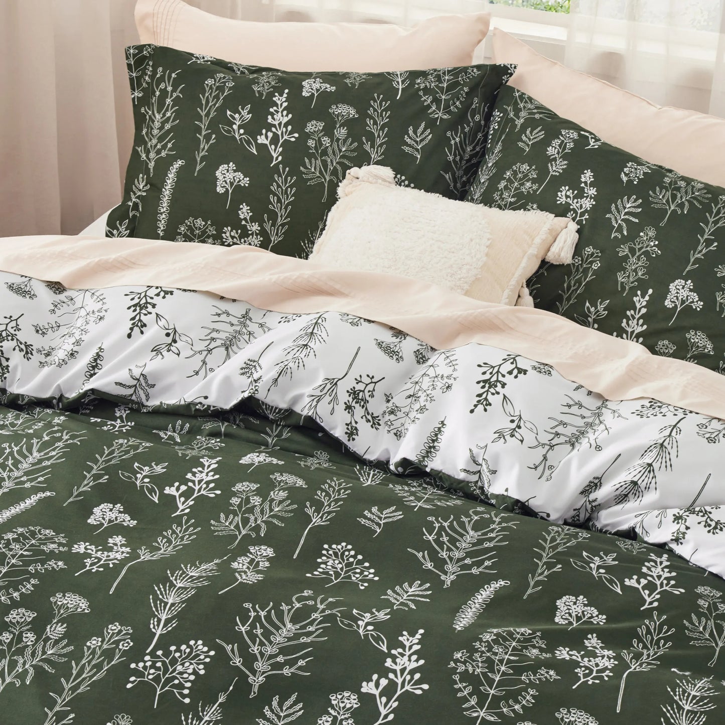 Floral Comforter Set