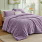 Striped Flannel Comforter Set