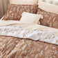 Reversible Floral Print Comforter Set