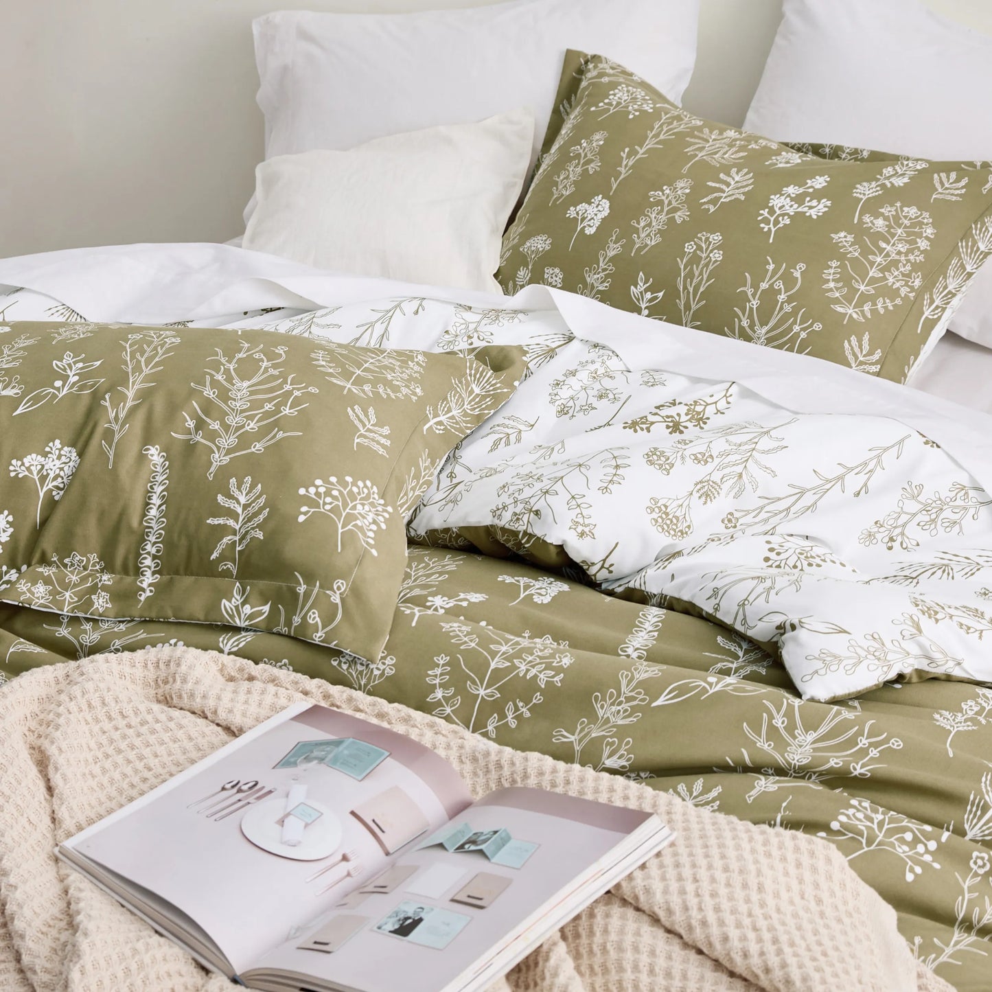 Floral Comforter Set