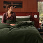 PureWoven™ Cotton Waffle Weave Duvet Cover Set