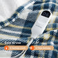 GentleSoft® Plaid Flannel Heated Blanket