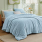 Striped Flannel Comforter Set