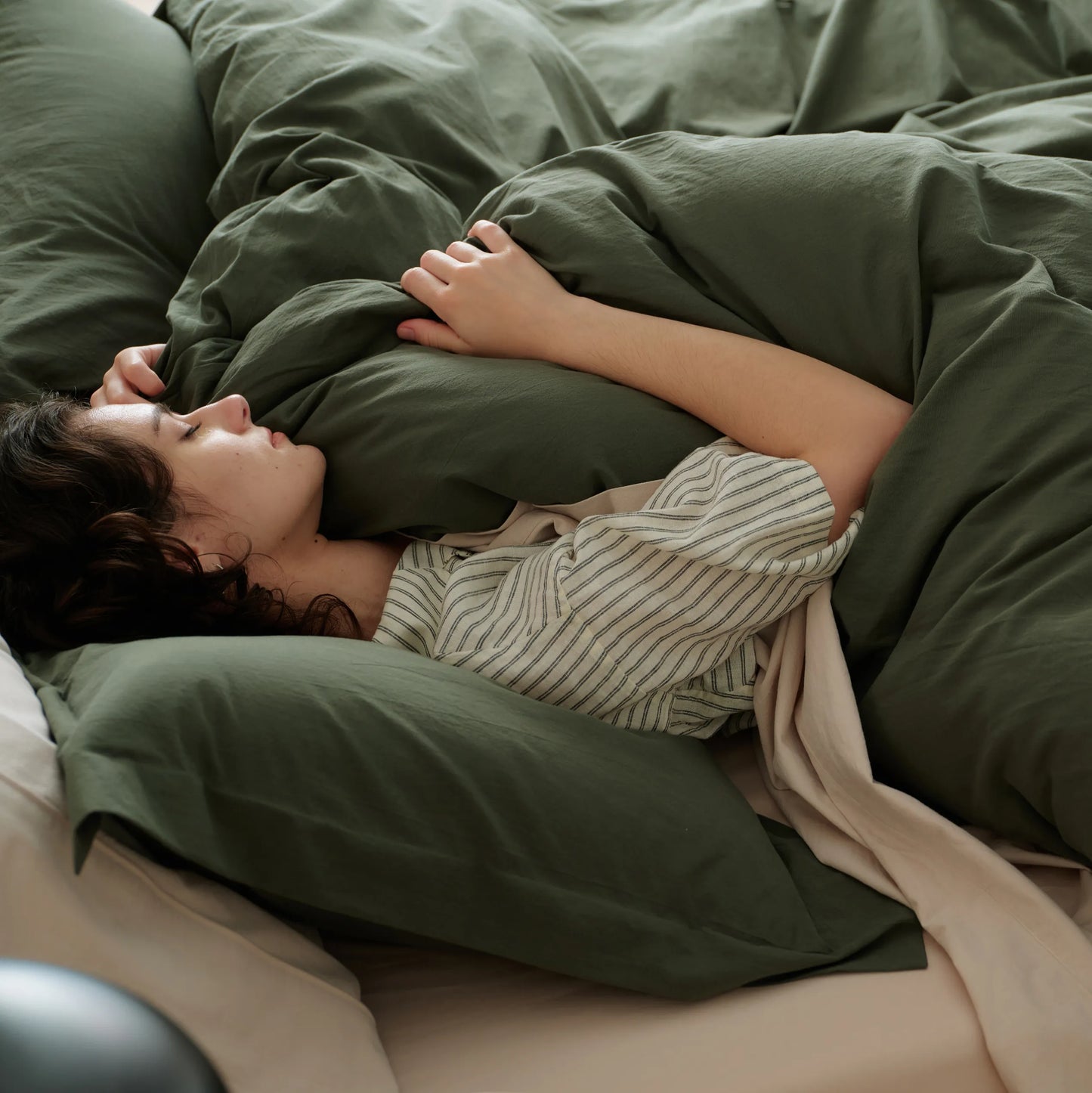 PureWoven™ Washed Cotton Duvet Cover Set