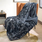 Faux Fur Heated Blanket