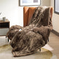 Faux Fur Heated Blanket
