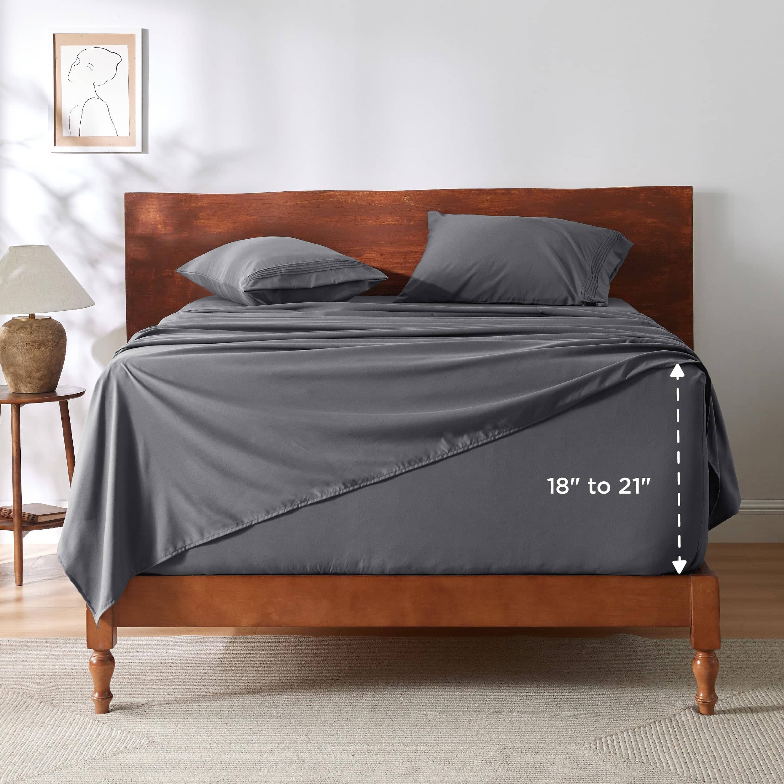 Moisture-Wicking Polyester sheet set