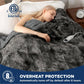 Faux Fur Heated Blanket