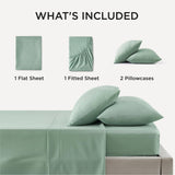 Polyester and Rayon Derived From Bamboo Blend Sheet Set