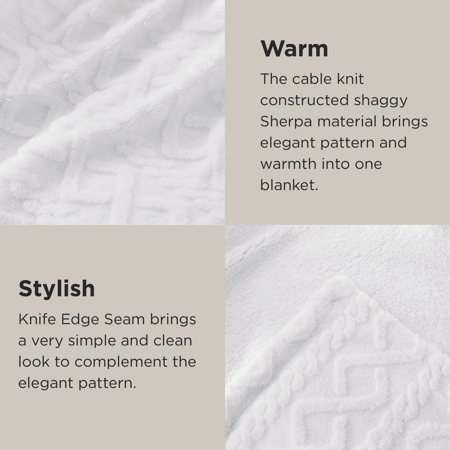 Sherpa Throw Blanket For Couch