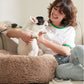 Calming Donut Bed for Dogs and Cats