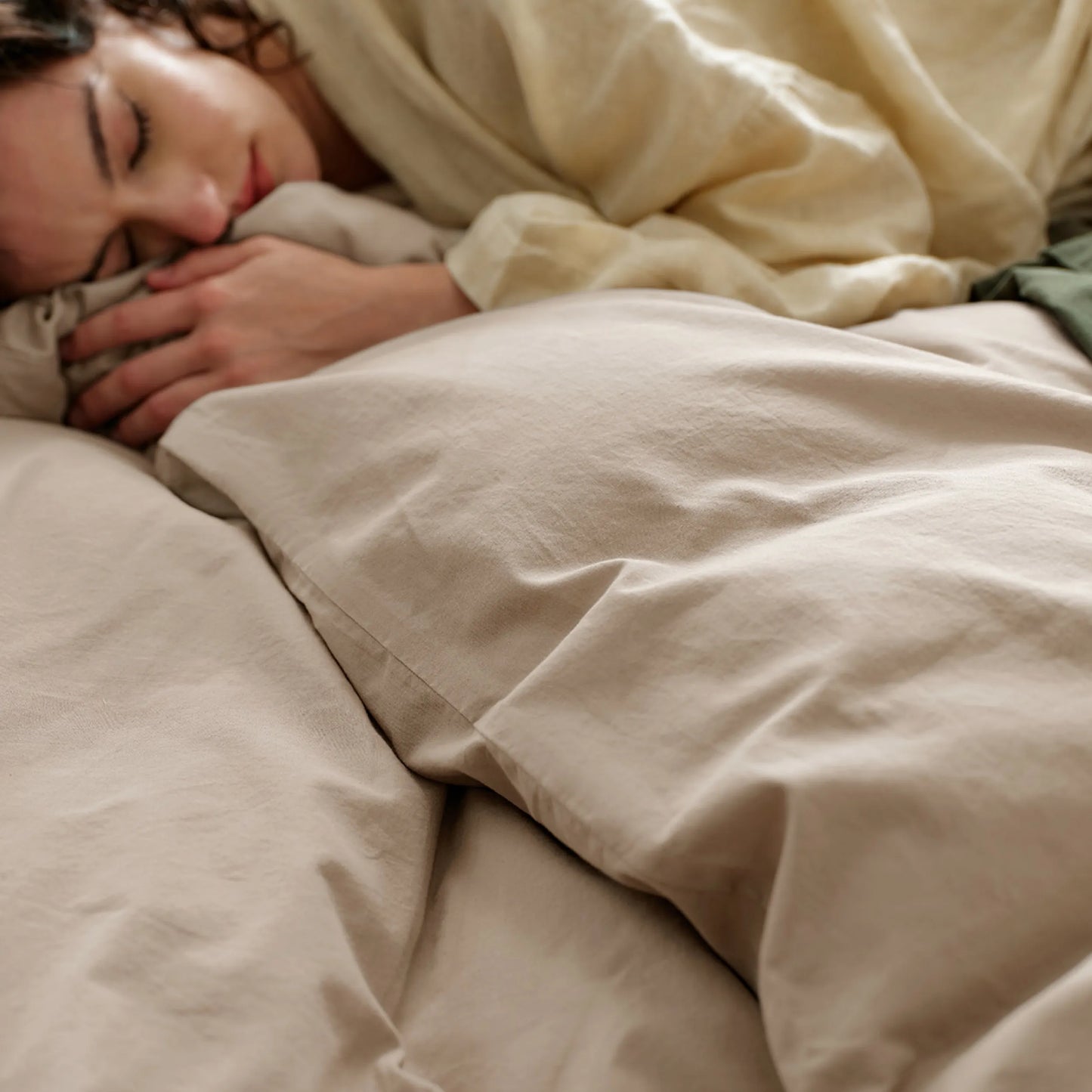 PureWoven™ Washed Cotton Duvet Cover Set