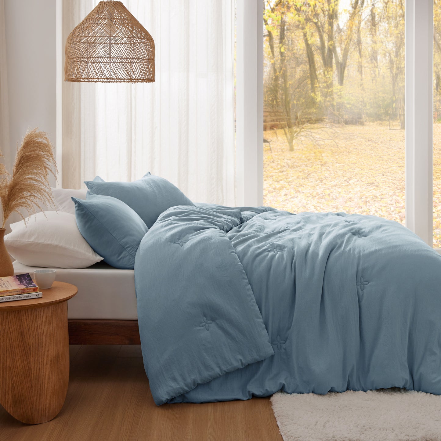 GentleSoft® Textured Quilted Comforter Set