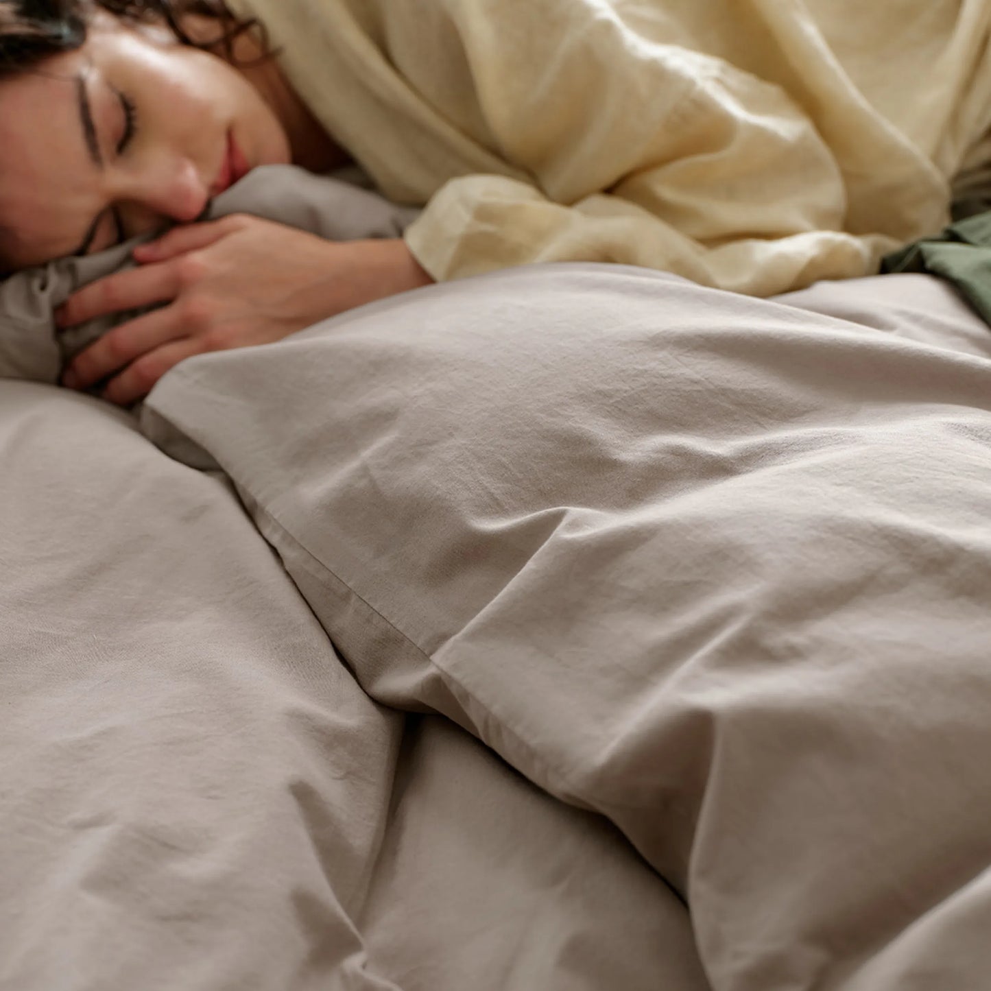 PureWoven™ Washed Cotton Duvet Cover Set
