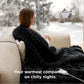 GentleSoft® Striped Flannel Heated Blanket