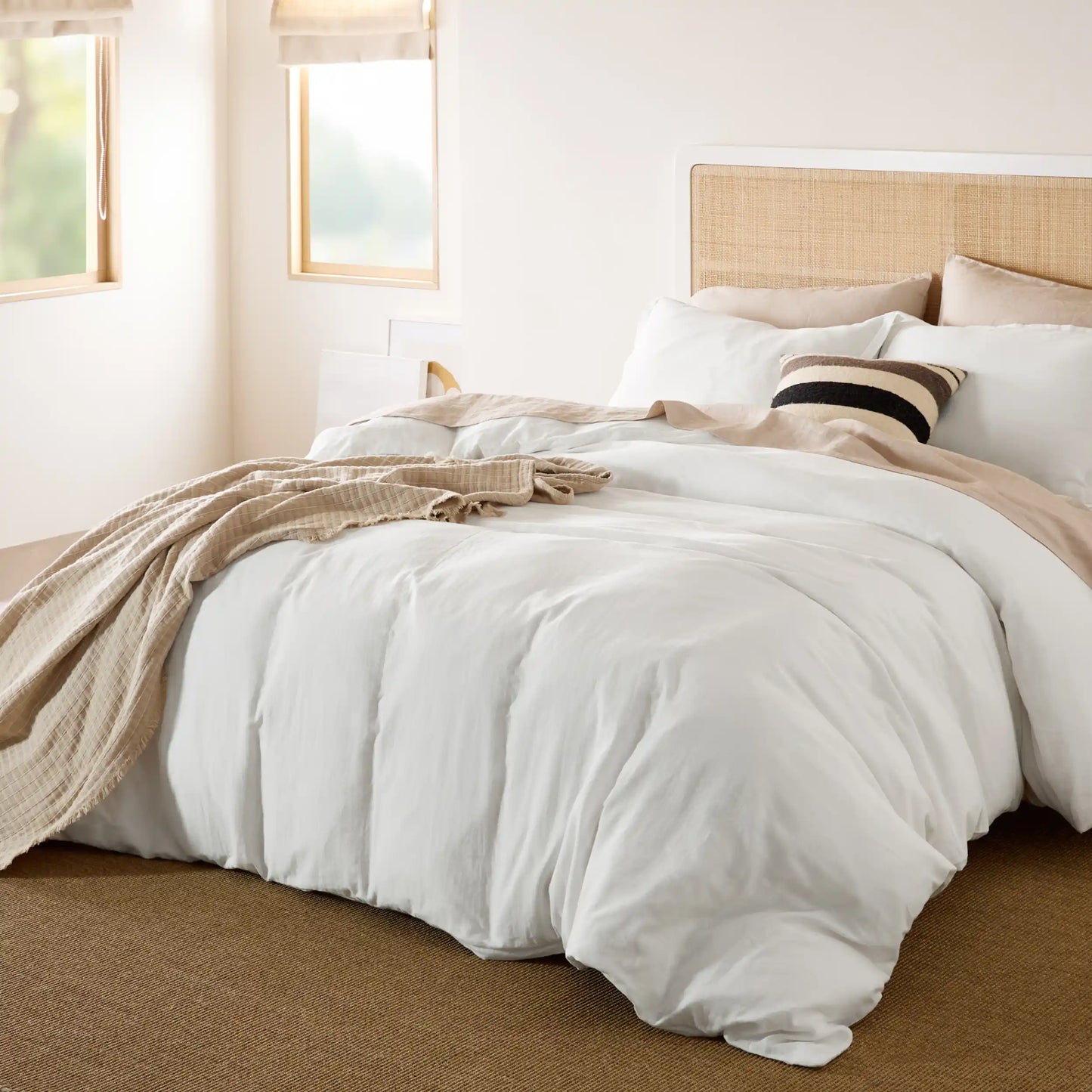 PureWoven™ 100% Muslin Duvet Cover Set