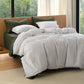 PureWoven Washed Cotton Striped Duvet Cover Set