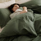 PureWoven™ Washed Cotton Duvet Cover Set