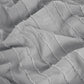 Striped Tufted Embroidery Duvet Cover Set