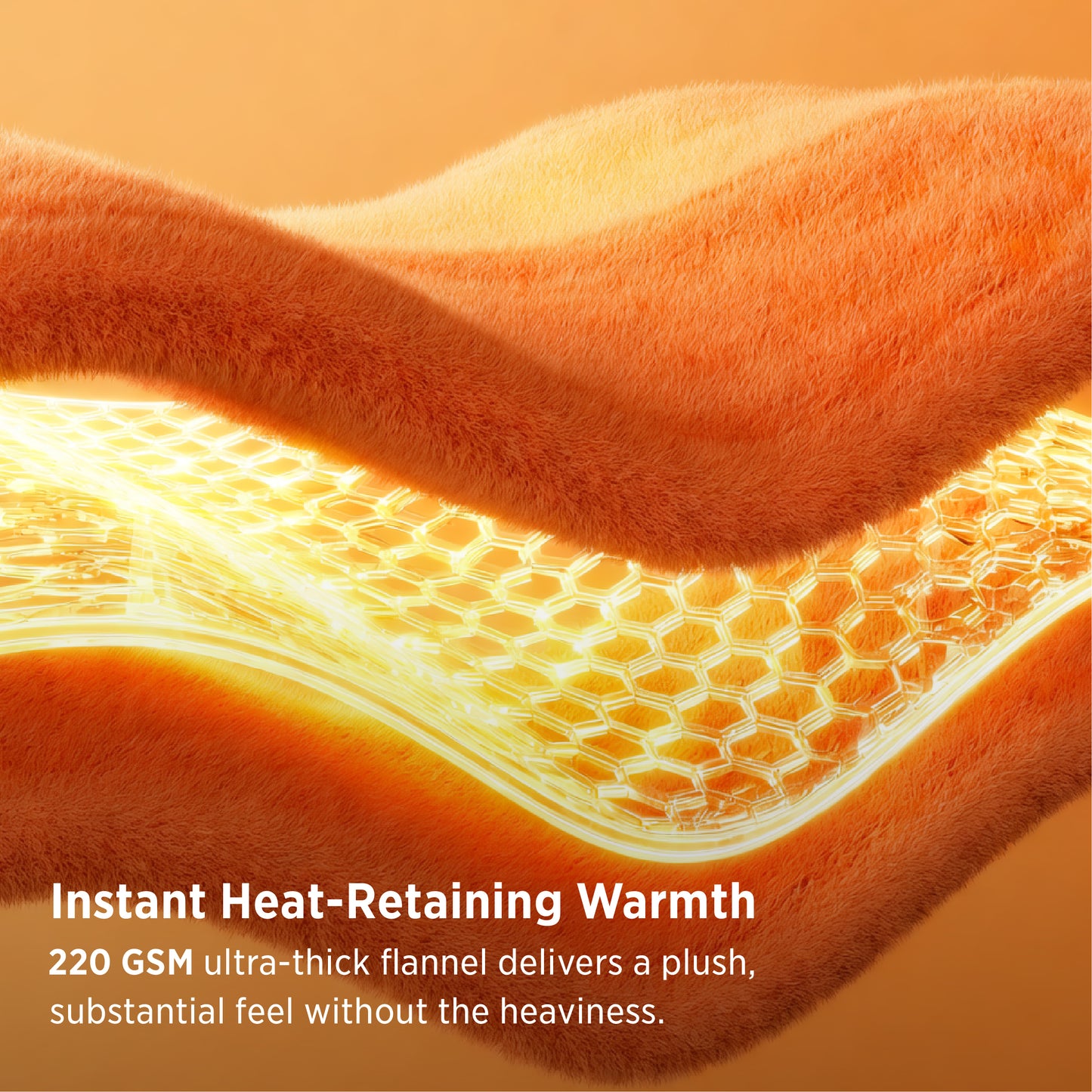 220 GSM Anti-Static Flannel Fitted Sheet