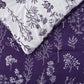 Reversible Floral Print Comforter Set