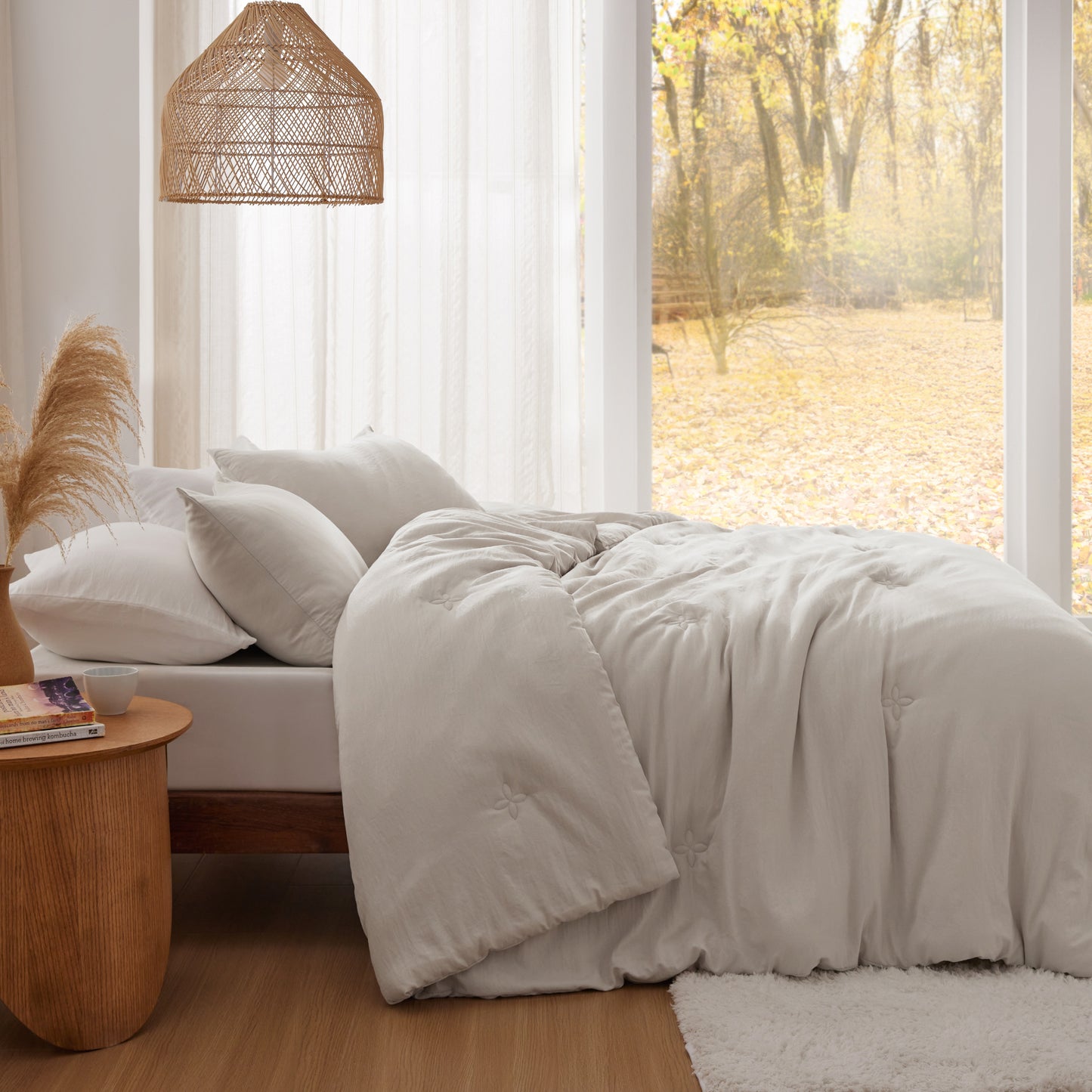 GentleSoft® Textured Quilted Comforter Set