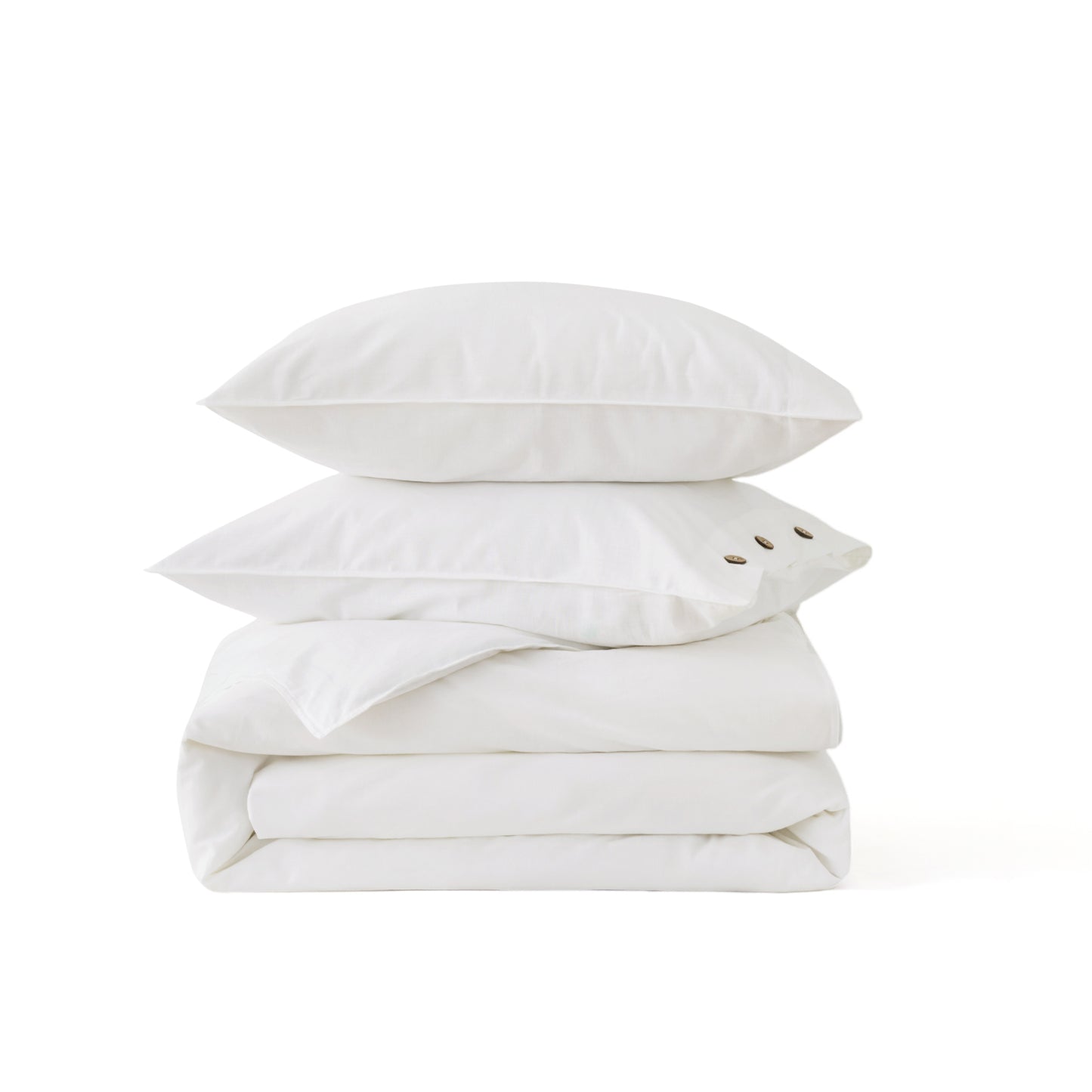 GentleSoft® Cotton Linen Hybrid Duvet Cover Set