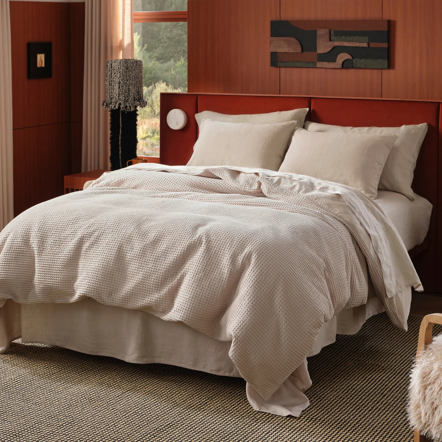 PureWoven™ Cotton Waffle Weave Duvet Cover