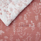 Reversible Floral Print Comforter Set
