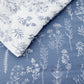 Reversible Floral Print Comforter Set