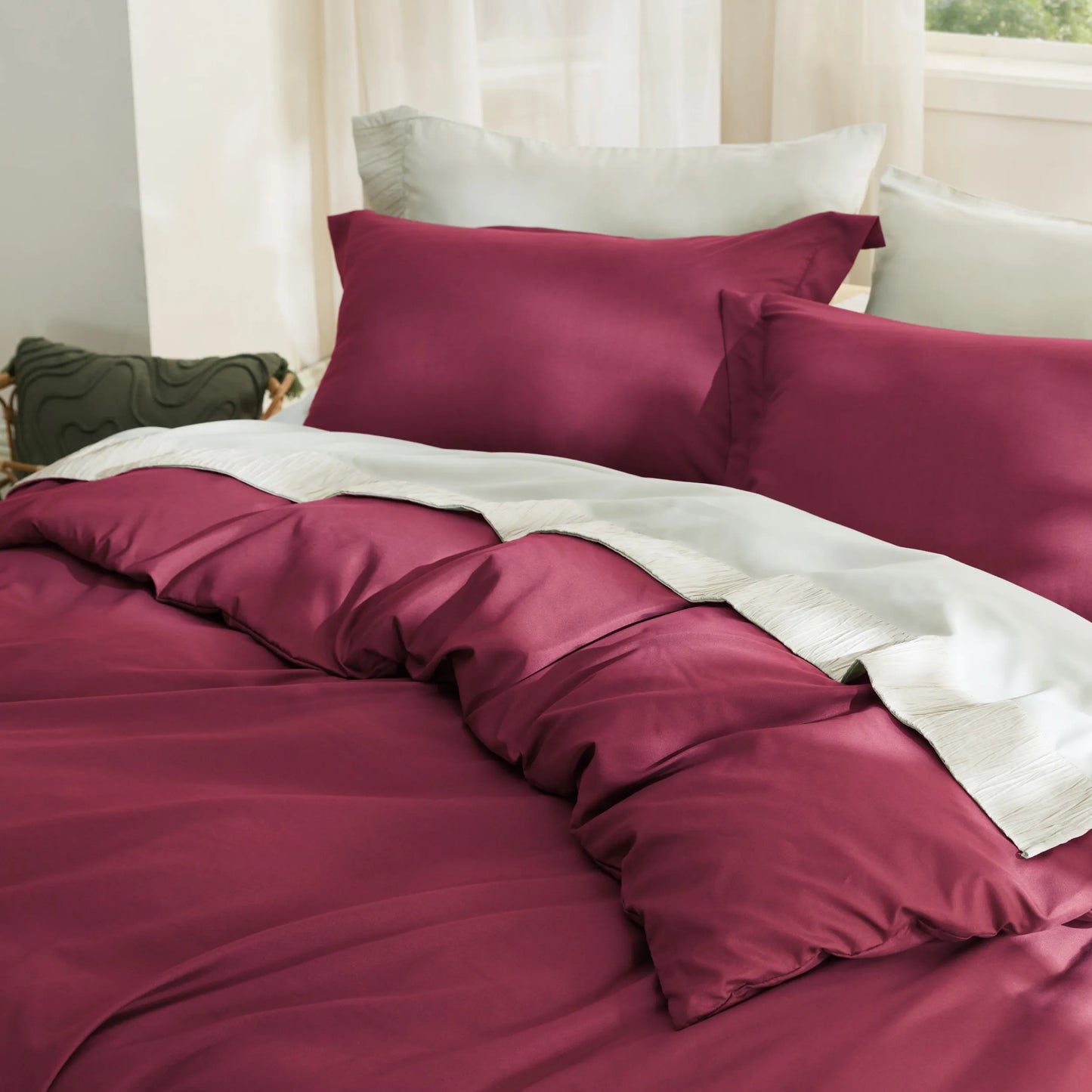 Brushed Microfiber Duvet Cover Set