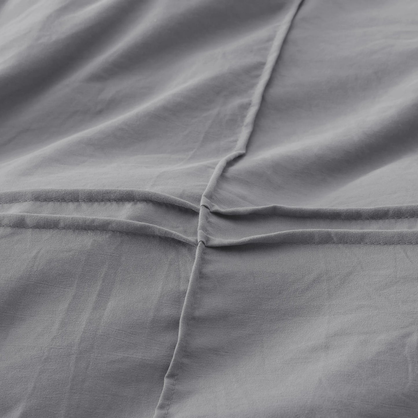 Striped Tufted Embroidery Duvet Cover Set