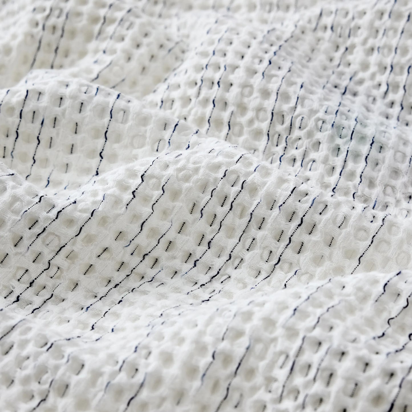 PureWoven™ Cotton Waffle Space-Dyed Duvet Cover Set