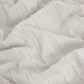 Striped Tufted Embroidery Duvet Cover Set