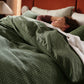 PureWoven™ Cotton Waffle Weave Duvet Cover Set