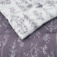 Reversible Floral Print Comforter Set