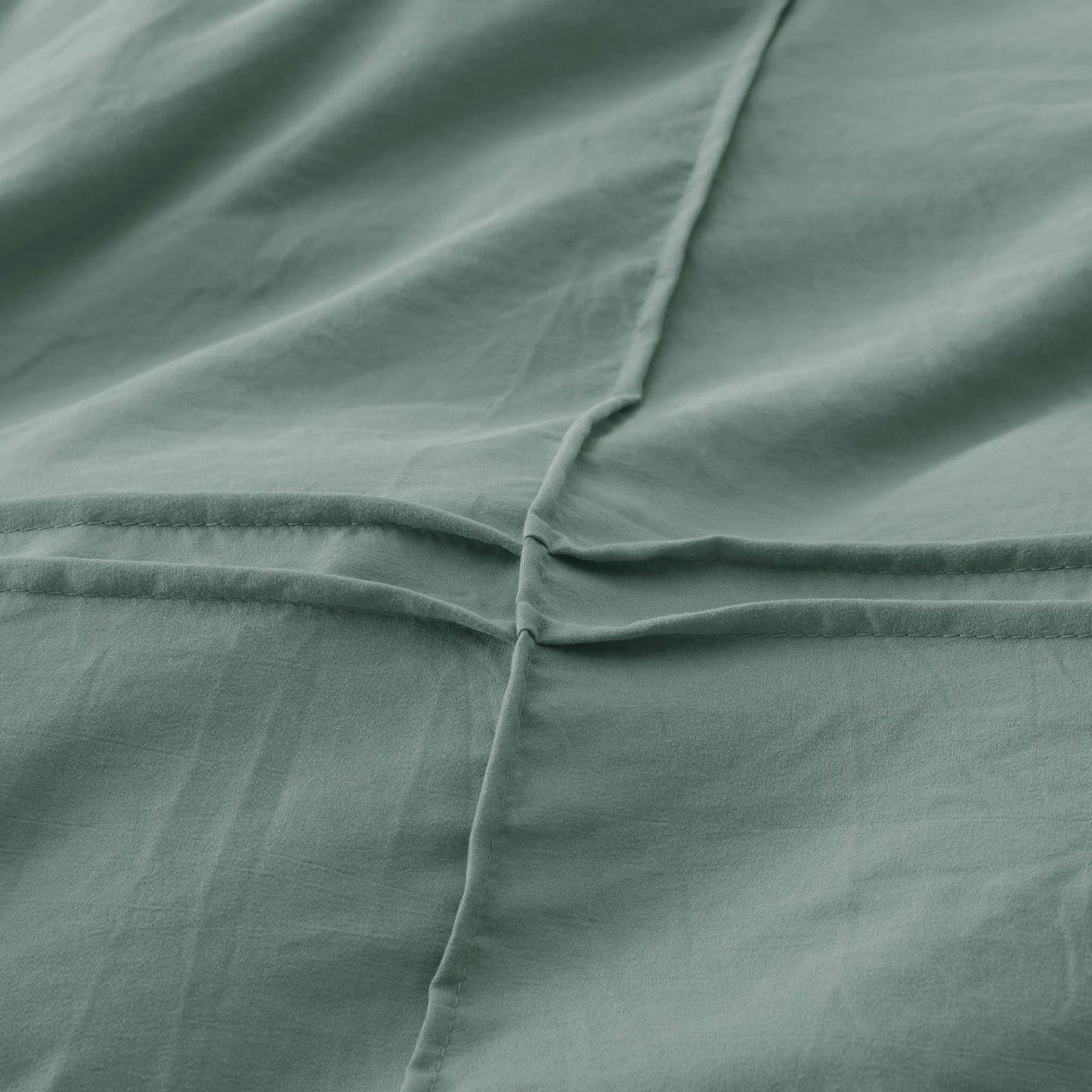 Striped Tufted Embroidery Duvet Cover Set