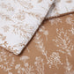 Reversible Floral Print Comforter Set