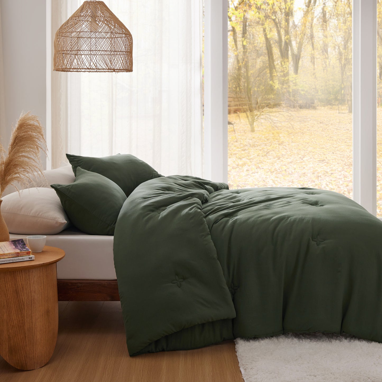 GentleSoft® Textured Quilted Comforter Set