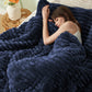 Striped Flannel Comforter Set